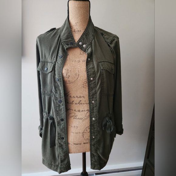 LOFT Jackets & Blazers - Loft green Cargo Jacket
